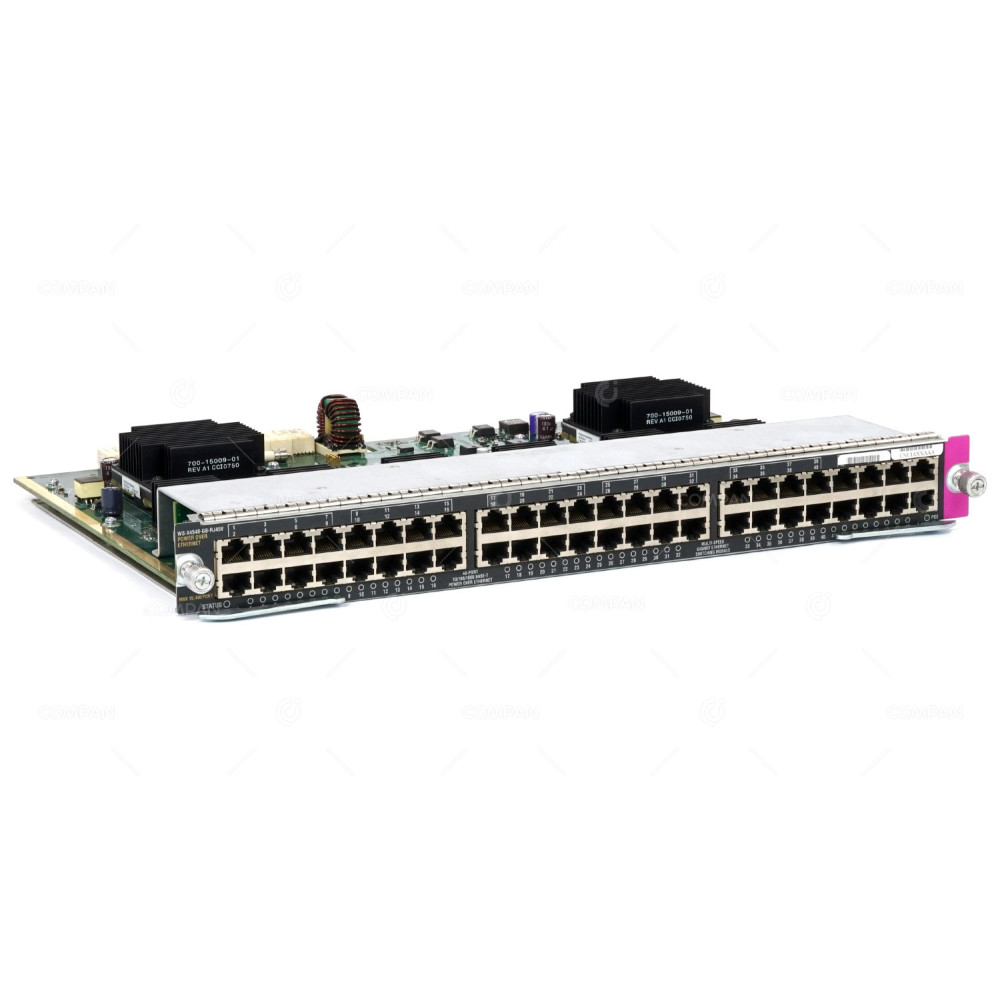 WS-X4548-GB-RJ45V  CISCO 48 PORT 1GB ETHERNET POE SWITCHING MODULE